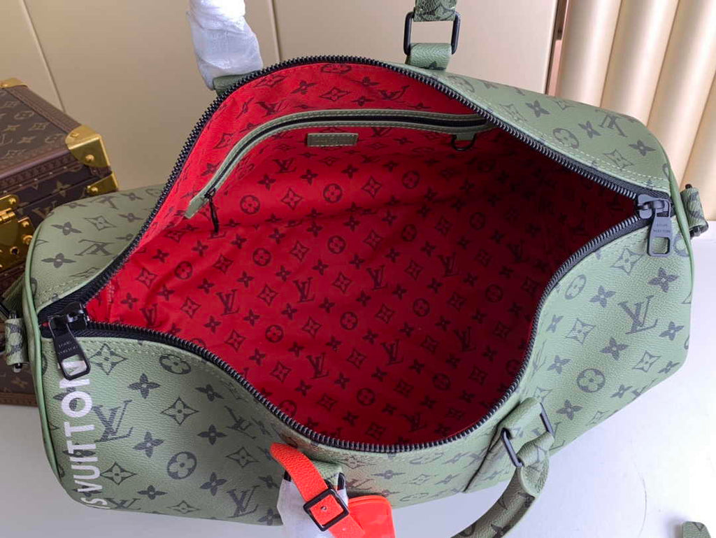 Louis Vuitton Keepall Bandouliere 45 Bag M23962 Khaki Green