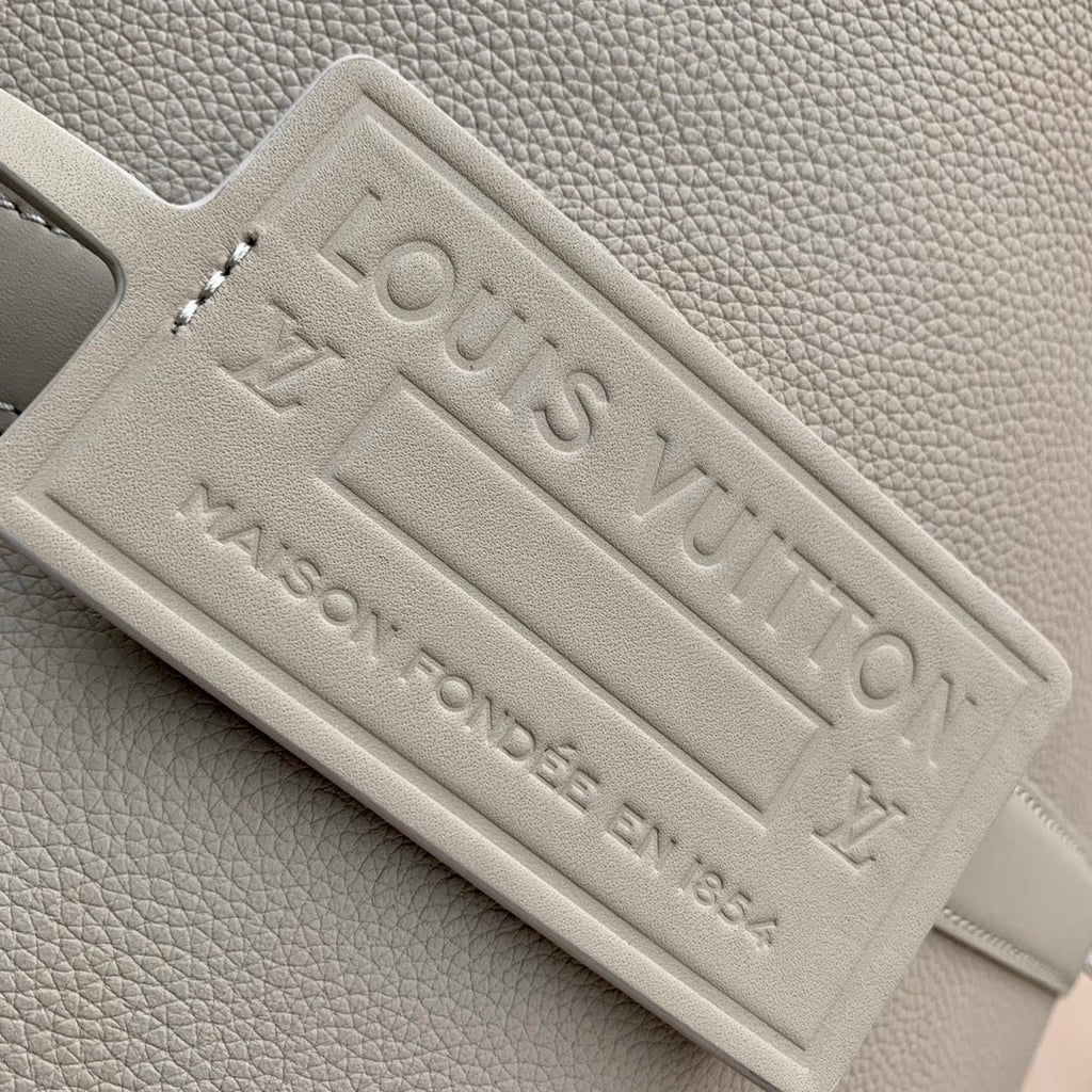 Louis Vuitton Keepall Bandouliere 50 Bag M22609 Gray Leather