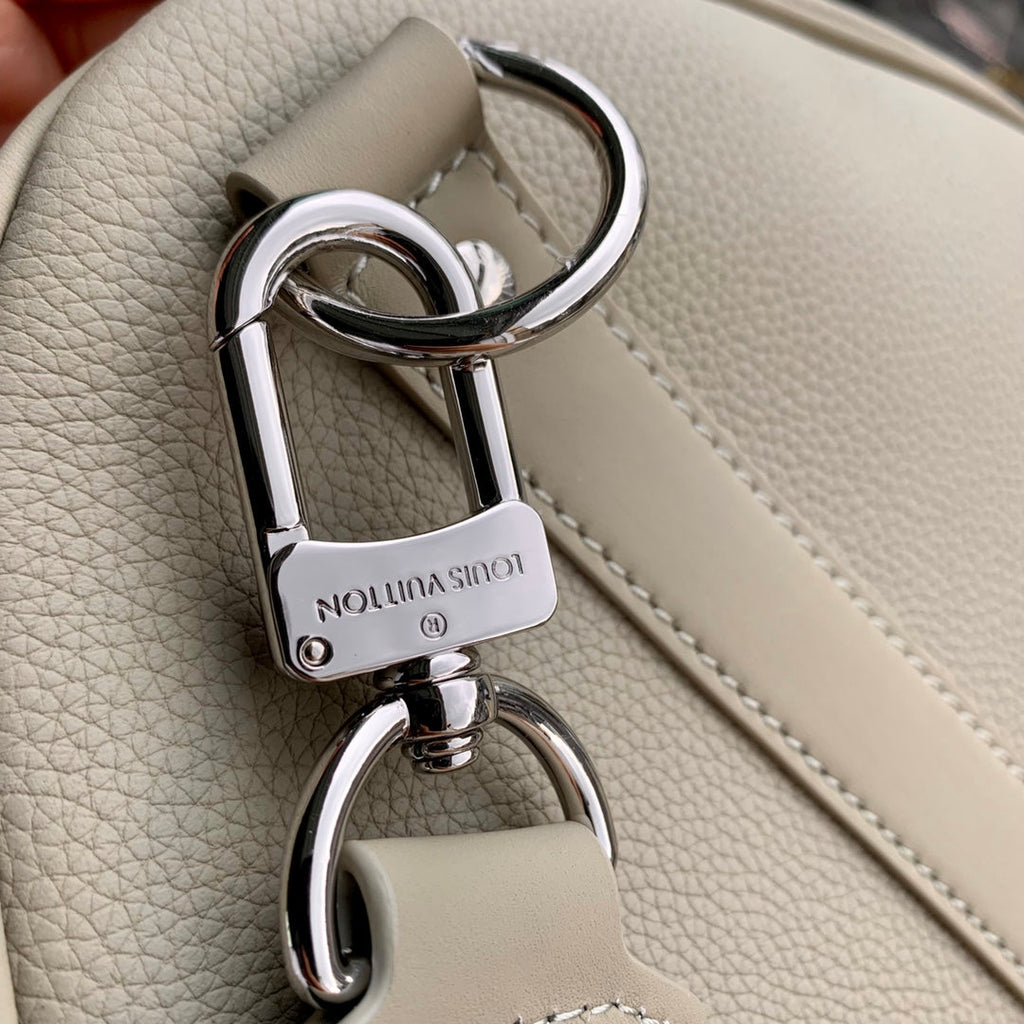 Louis Vuitton Keepall Bandouliere 50 Bag M22609 Gray Leather