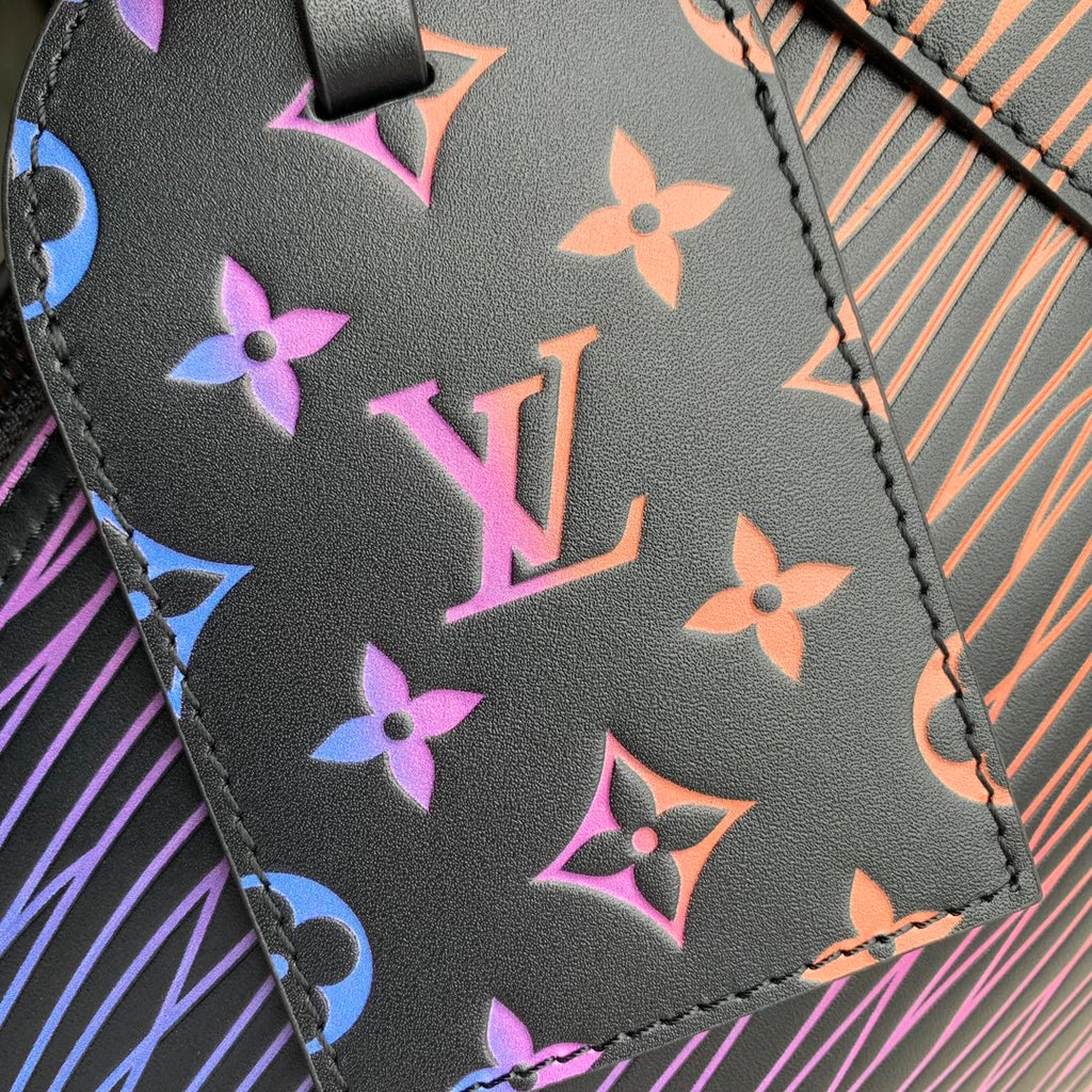 Louis Vuitton Keepall Bandouliere 50 Bag M23174 Gradient Electric Sun