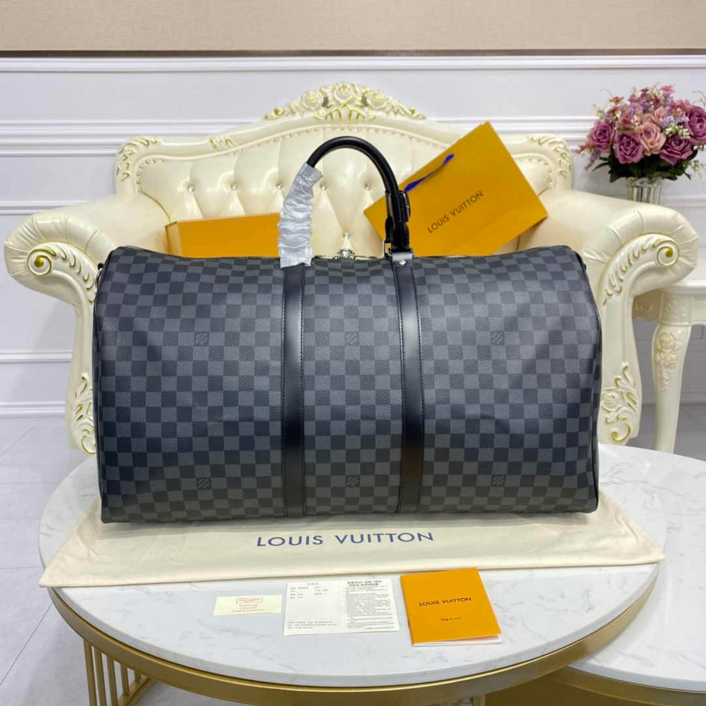 Louis Vuitton Keepall Bandoulière 55 N41413 Coated Canvas