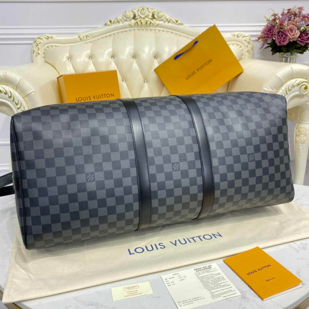 Louis Vuitton Keepall Bandoulière 55 N41413 Coated Canvas