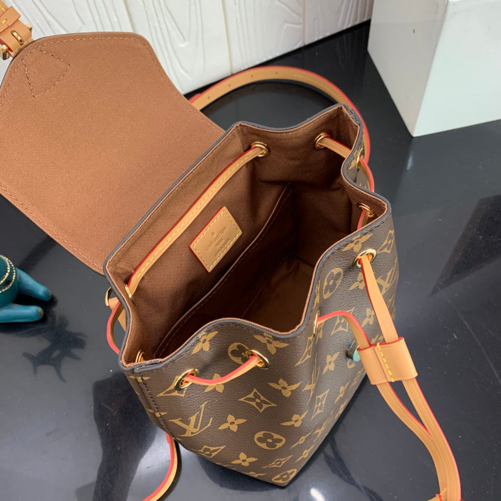 Louis Vuitton LV M45502 Montsouris BB Backpack Monogram