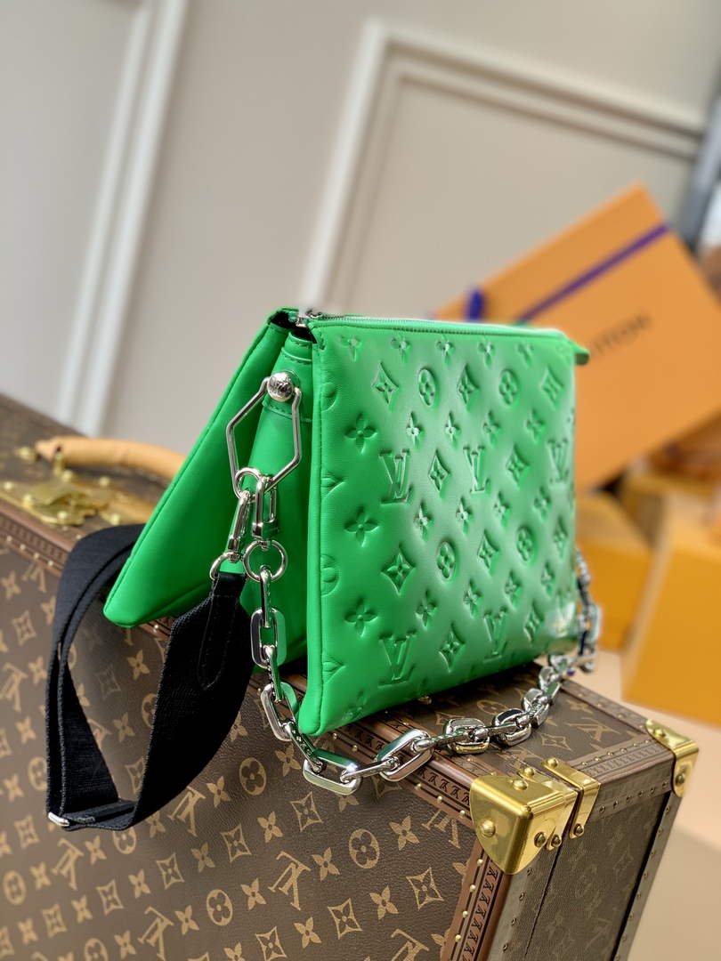 Louis Vuitton LV M57936 Coussin PM Handbags Green - Default Title - View 2