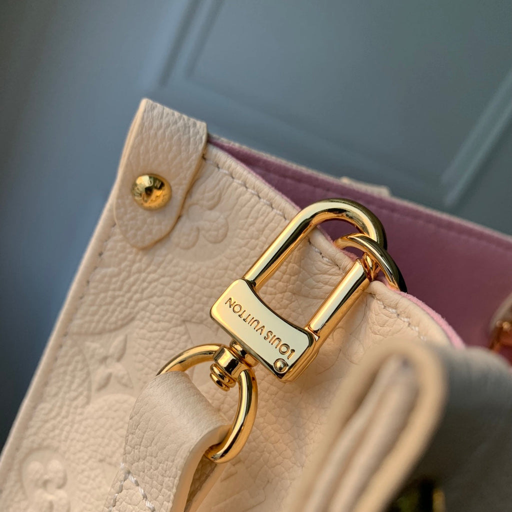 Louis Vuitton LV x YK OnTheGo PM Bag M21732 Beige Leather - Default Title - View 6