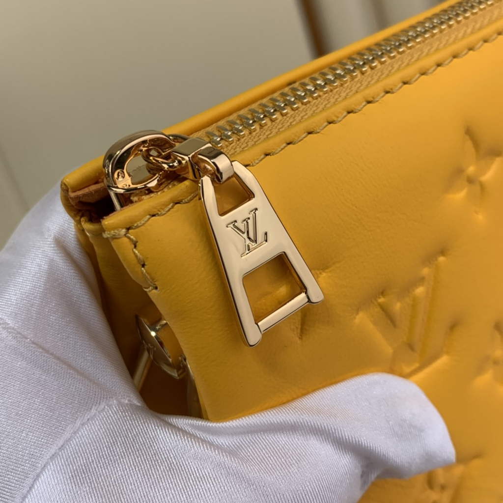 Louis Vuitton M20378 Coussin PM Handbag Lambskin Yellow - Default Title - View 7