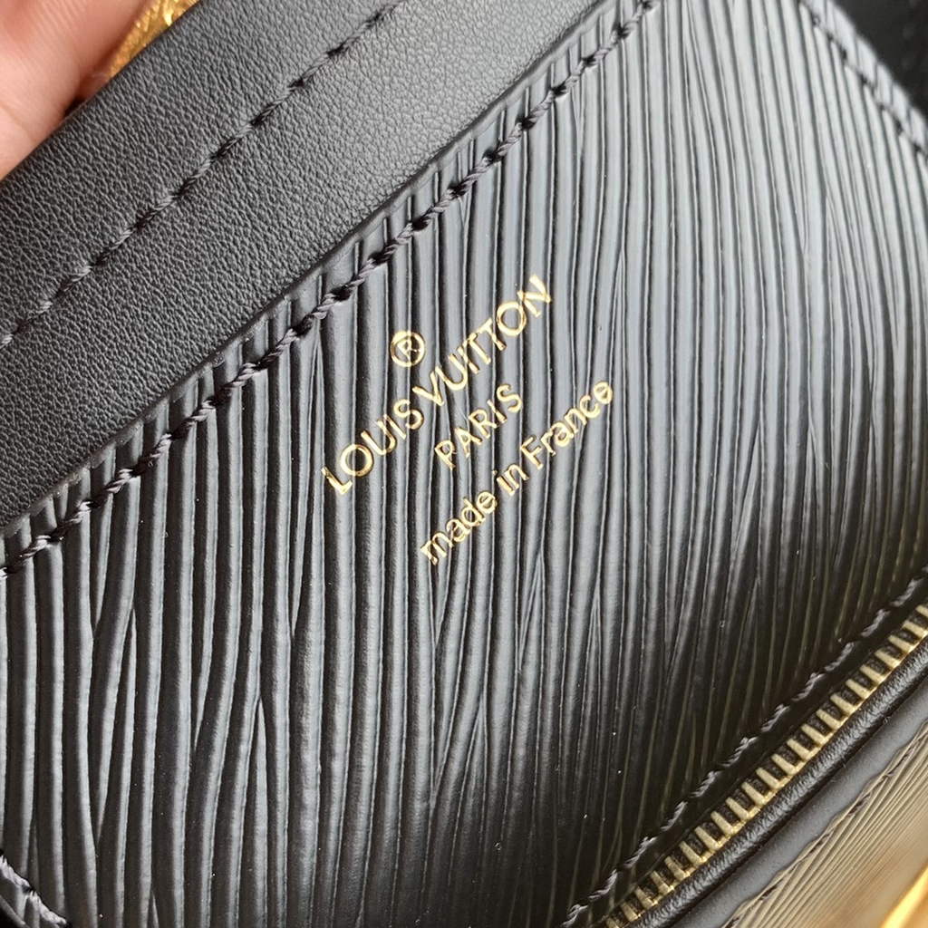 Louis Vuitton M20680 Twist MM Bag Epi Leather Black - Default Title - View 6