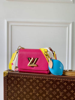 Louis Vuitton M20693 Twist PM Bag Epi Leather Pink - Default Title - View 1