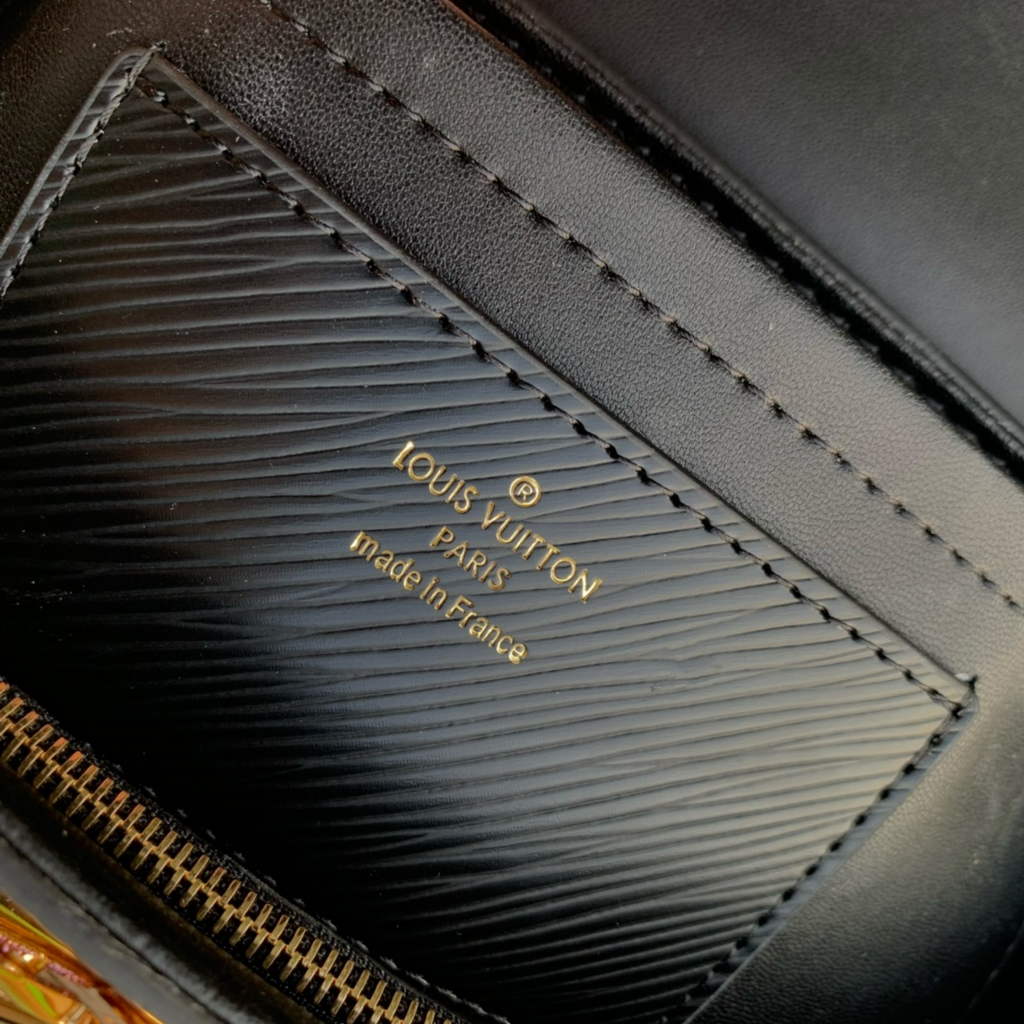 Louis Vuitton M21031 Twist MM Bag Epi Leather Black - Default Title - View 9