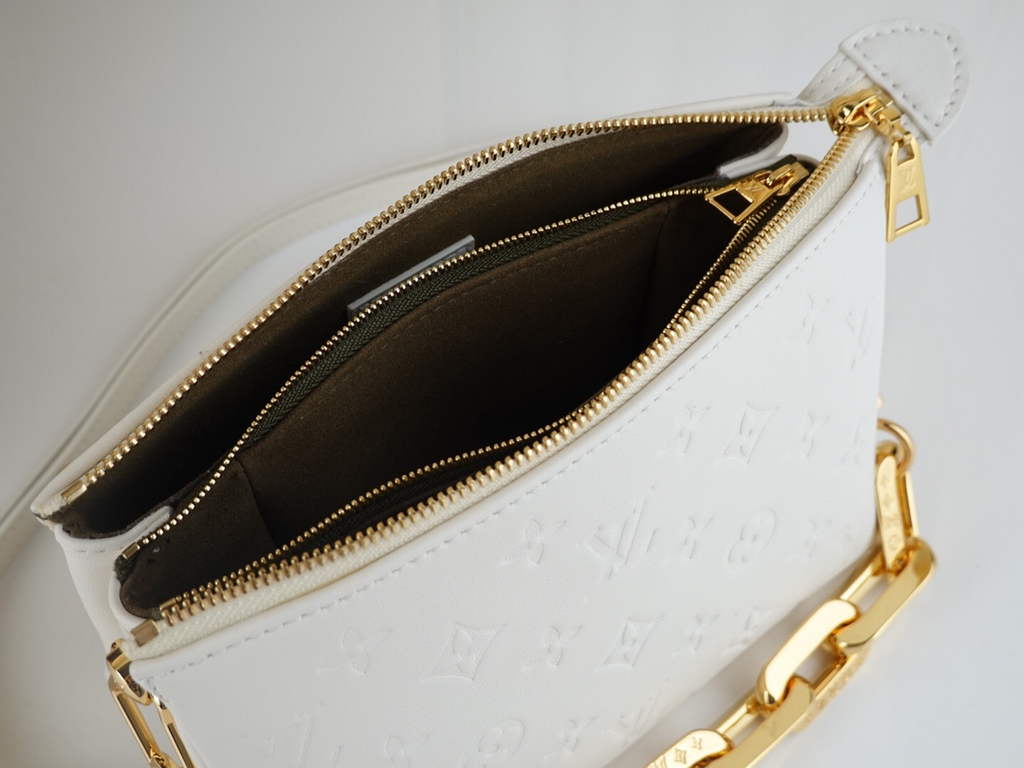 Louis Vuitton M21262 Coussin PM Handbag Lambskin Cream - Default Title - View 8