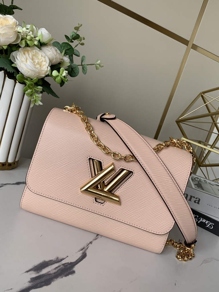Louis Vuitton M21313 Twist MM Bag Epi Leather Light Pink - Default Title - View 3