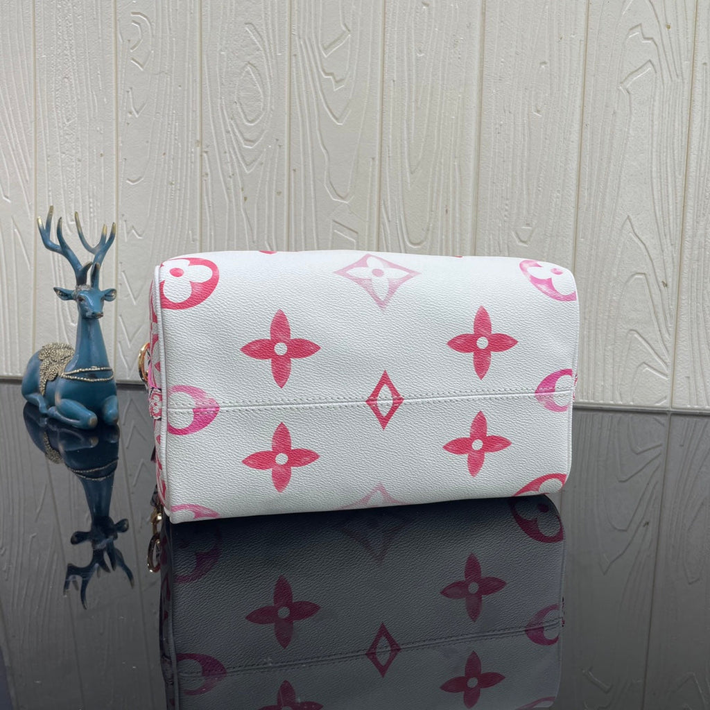 Louis Vuitton M23073 Speedy Bandoulière 25 Bag Monogram canvas Pink - Default Title - View 4