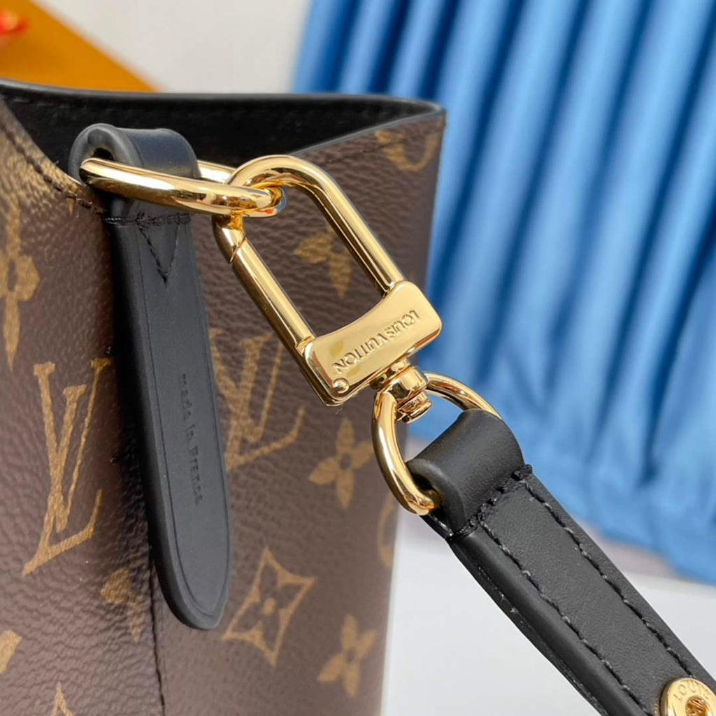 Louis Vuitton M44020 NéoNoé MM Bucket Bag Monogram Black