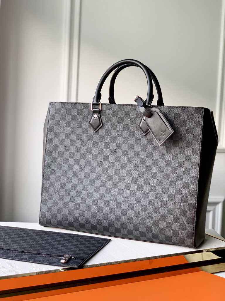 Louis Vuitton M44733 Double Flat Messenger Monogram Eclipse canvas - Default Title - View 1