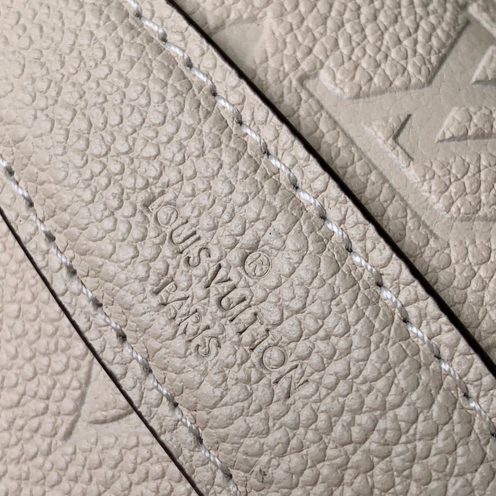 Louis Vuitton M44812 Bumbag Monogram Empreinte Leather Beige