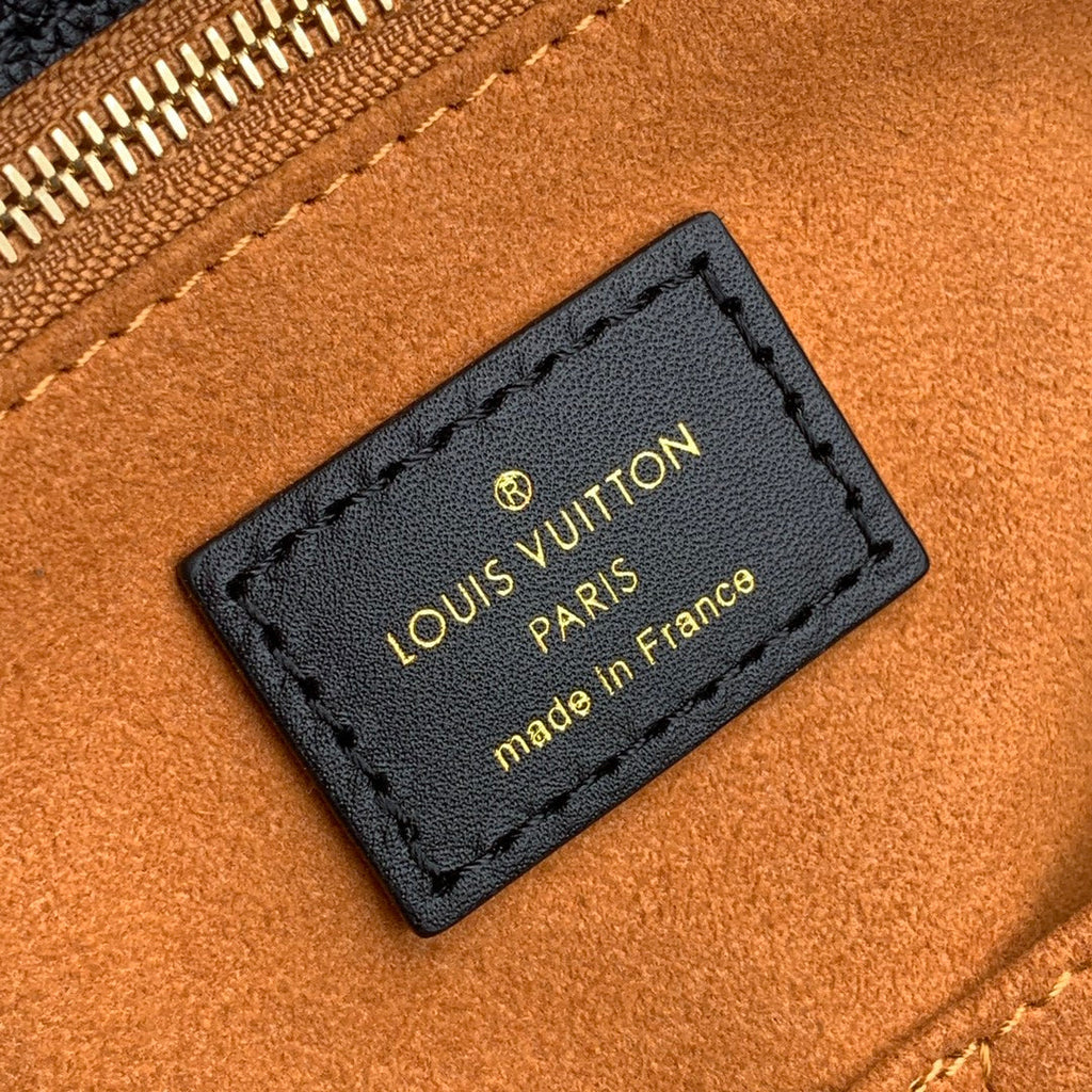 Louis Vuitton M45595 OnTheGo MM Tote Bag Black - Default Title - View 7