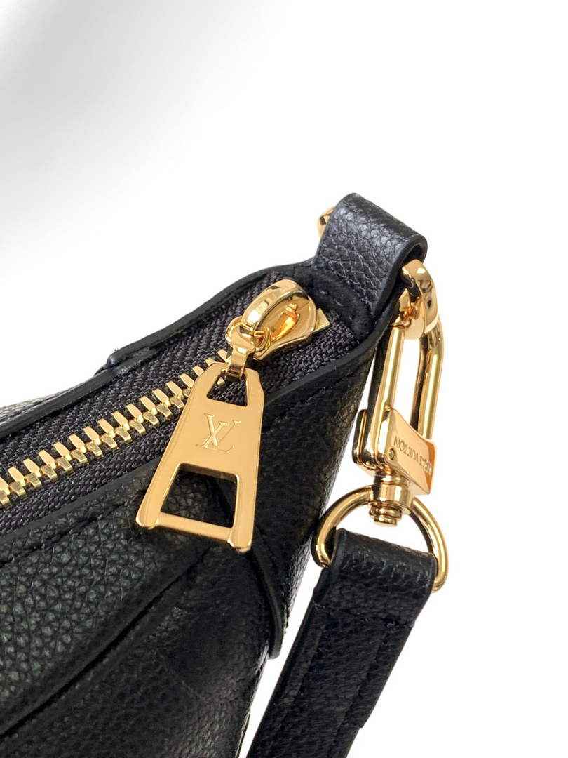 Louis Vuitton M46002 Bagatelle BB Shoulder Bag Leather Black