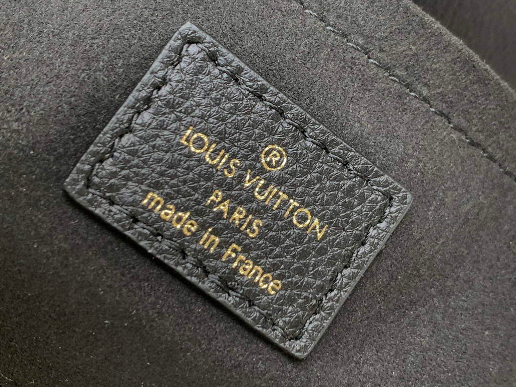 Louis Vuitton M46002 Bagatelle BB Shoulder Bag Leather Black