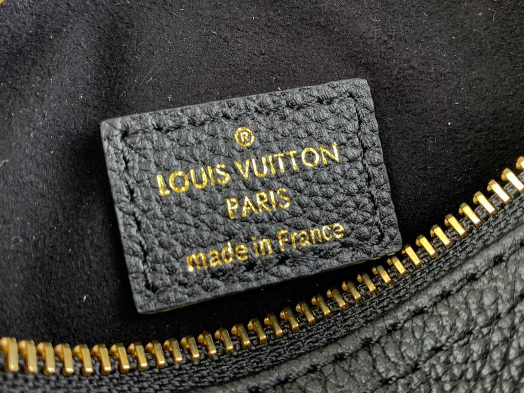 Louis Vuitton M46745 Nano Speedy Monogram Empreinte Leather Black - Default Title - View 9