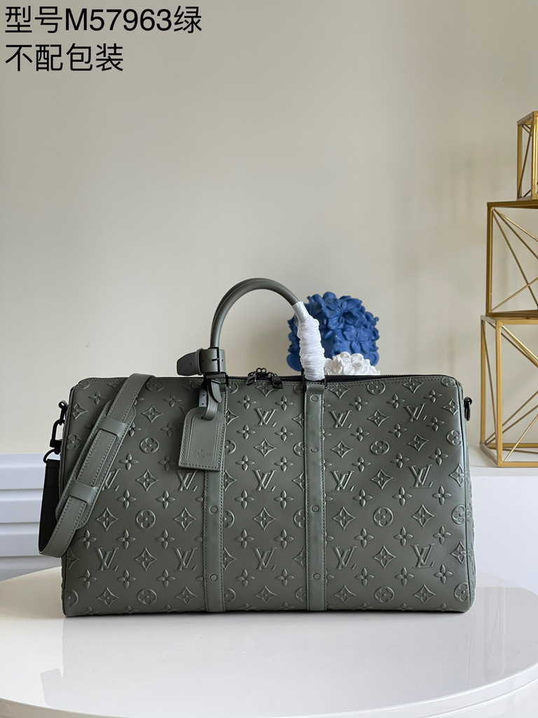 Louis Vuitton M57963 Keepall Bandoulière 50 Other Leathers Travel bag