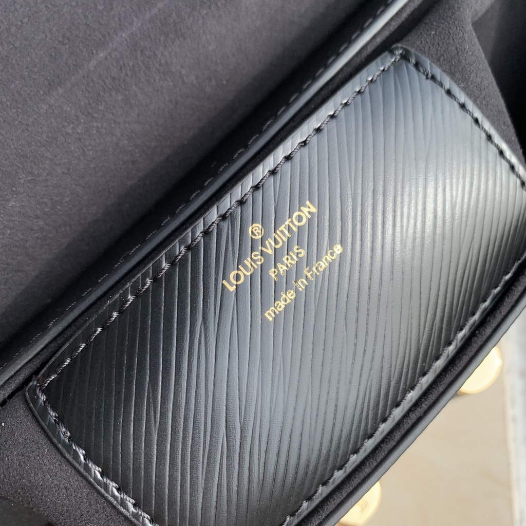 Louis Vuitton M59033 Twist MM Bag Epi Leather Black - Default Title - View 7