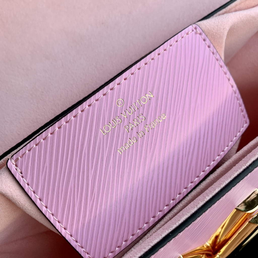 Louis Vuitton M59402 Twist MM Bag Epi Leather Pink - Default Title - View 8