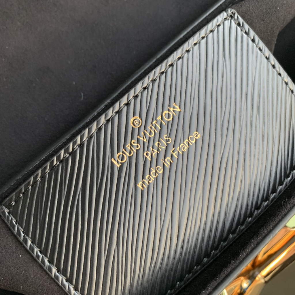 Louis Vuitton M59402 Twist MM Bag Epi Leather Black - Default Title - View 8
