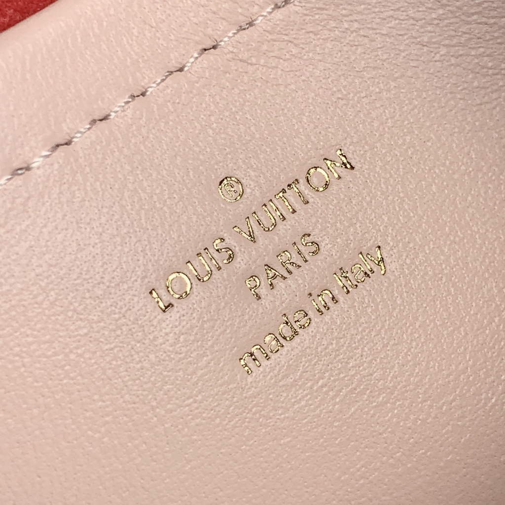 Louis Vuitton M80834 Pochette Coussin Handbag Calfskin Leather Pink - Default Title - View 7