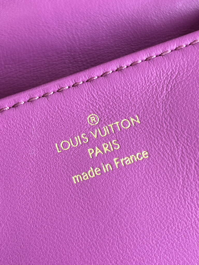 Louis Vuitton M81127 Beltbag Coussin Handbag Calfskin Leather Purple - Default Title - View 9