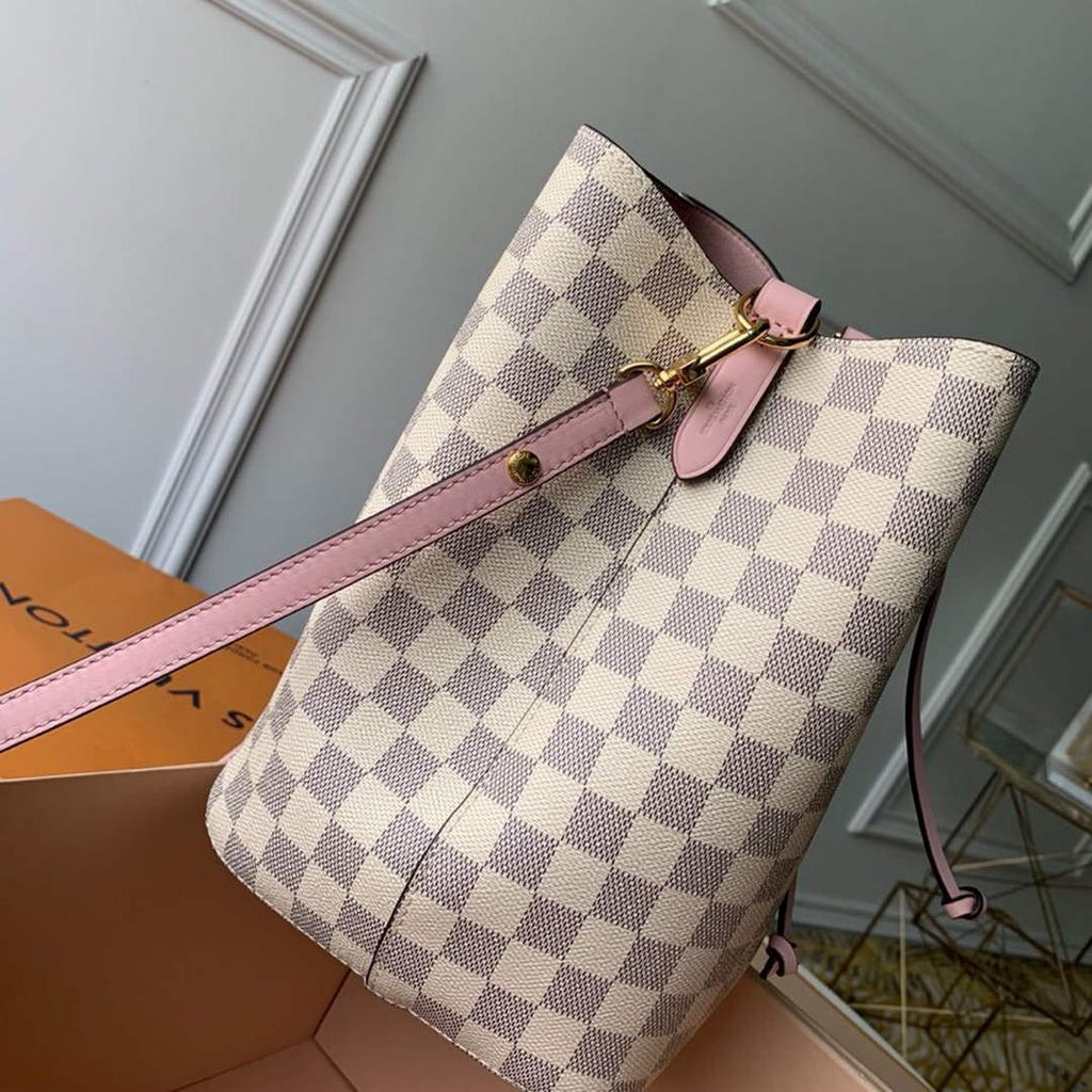 Louis Vuitton N40152 NéoNoé MM Bucket Bag Damier Azur Canvas