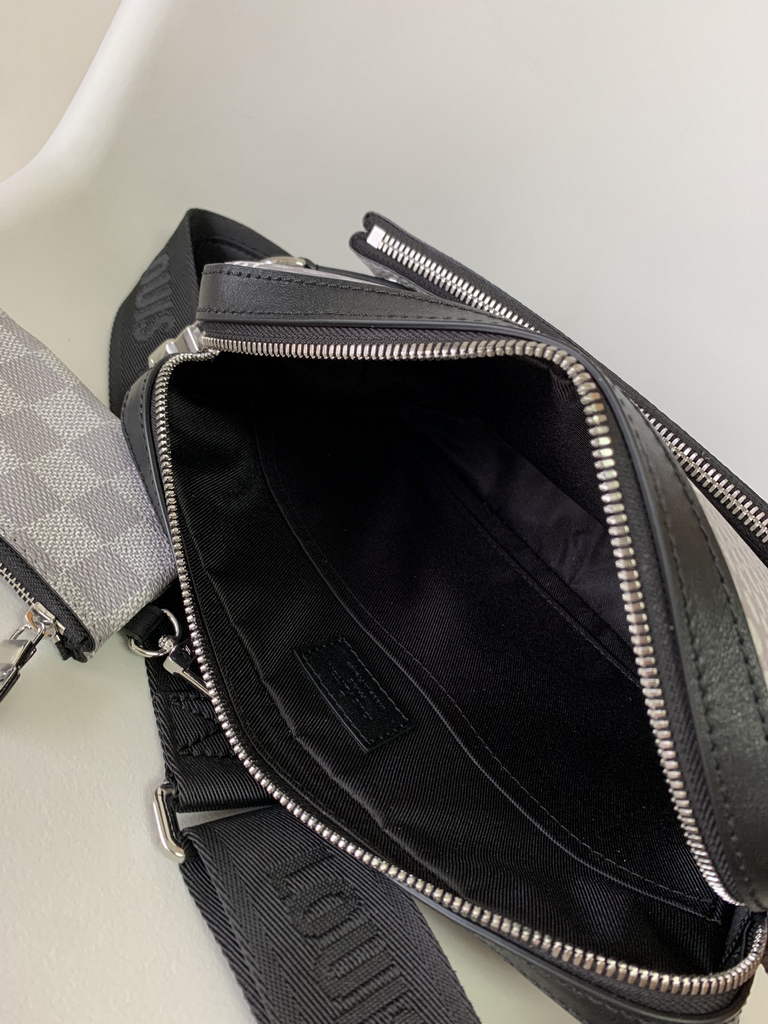 Louis Vuitton N50027 Trio Messenger Damier Graphite Canvas - Default Title - View 8