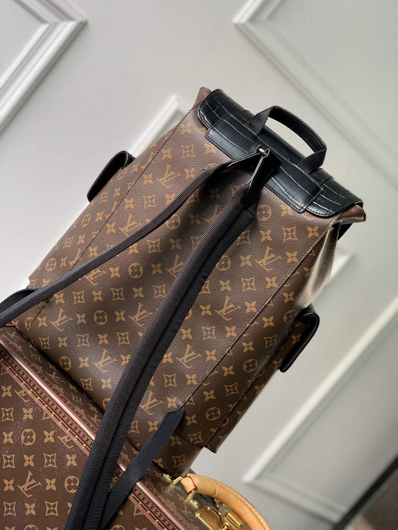 Louis Vuitton N93489 Christopher Backpack PM Monogram canvas body - 38 x 44 x 21 cm / Monogram canvas - View 2