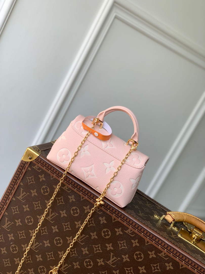 Louis Vuitton Nano Madeleine Bag, M27043 Snowy Pearl Leather - Default Title - View 3