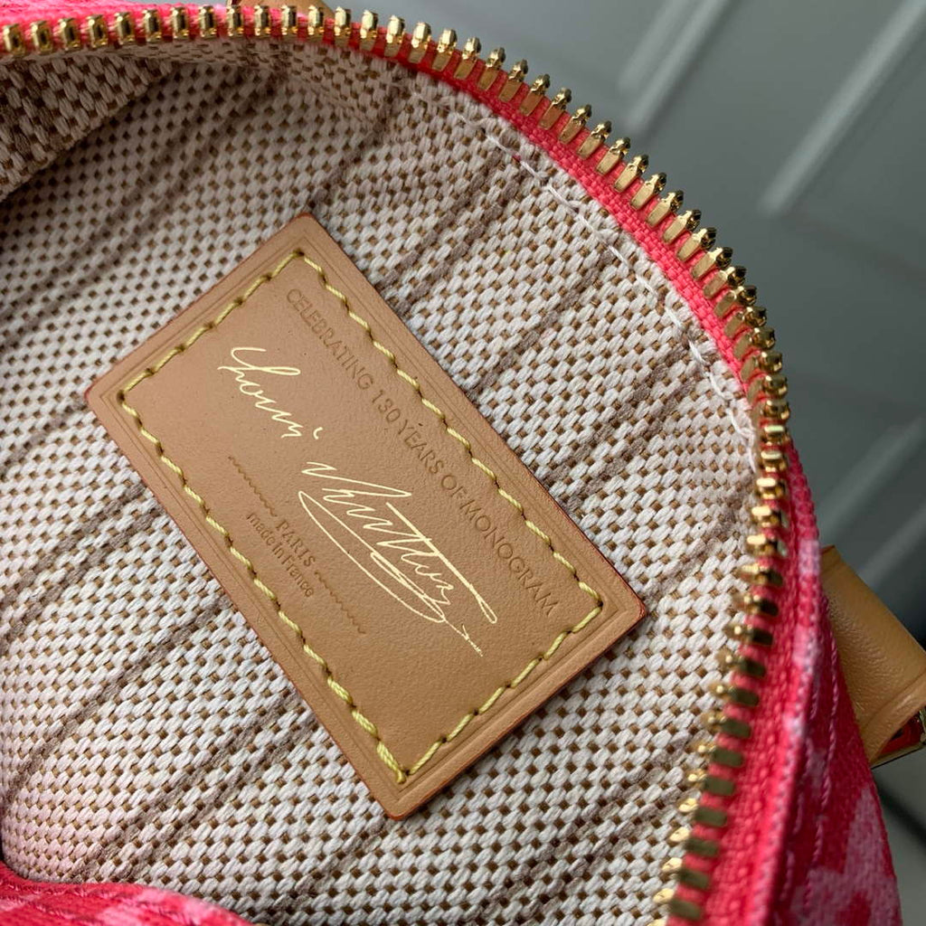 Louis Vuitton Nano Speedy Bag M28322 Monogram Rose Ruban - Default Title - View 6