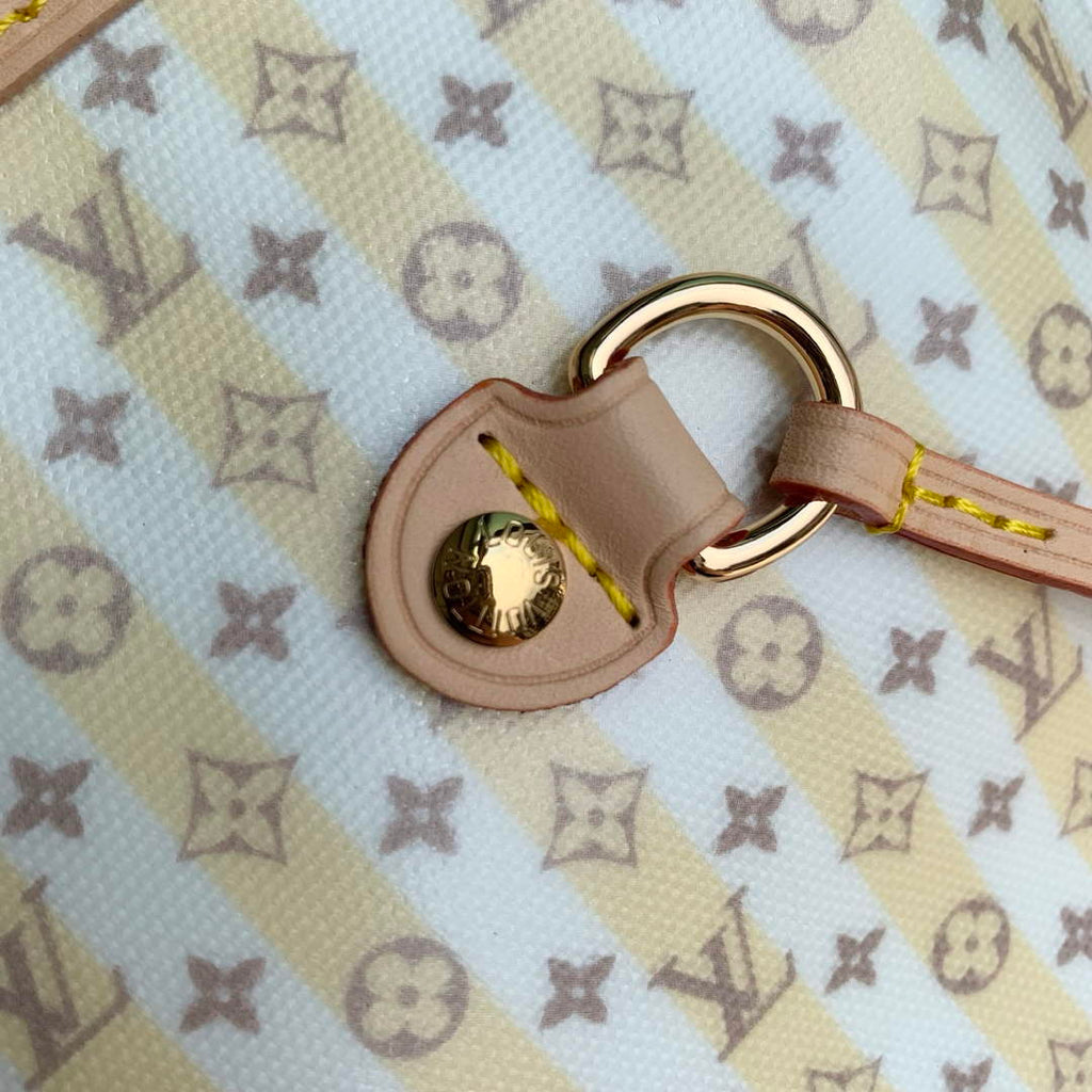 Louis Vuitton Neverfull MM Bag, M28457 Banana Coated Canvas - Default Title - View 10