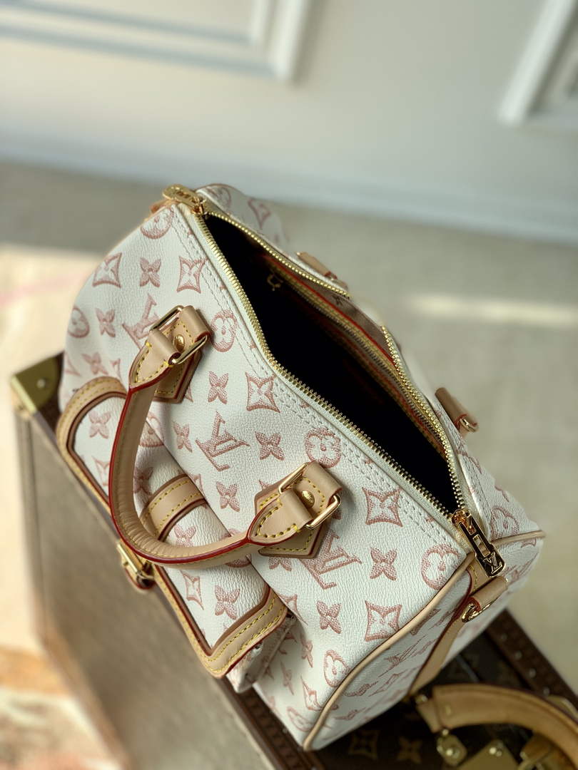 LV M20919 Louis Vuitton Speedy Bandoulière 25 Beige Clair - Default Title - View 9