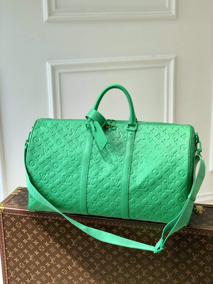 LV M20963 Louis Vuitton Keepall Bandoulière 50 monogram Green