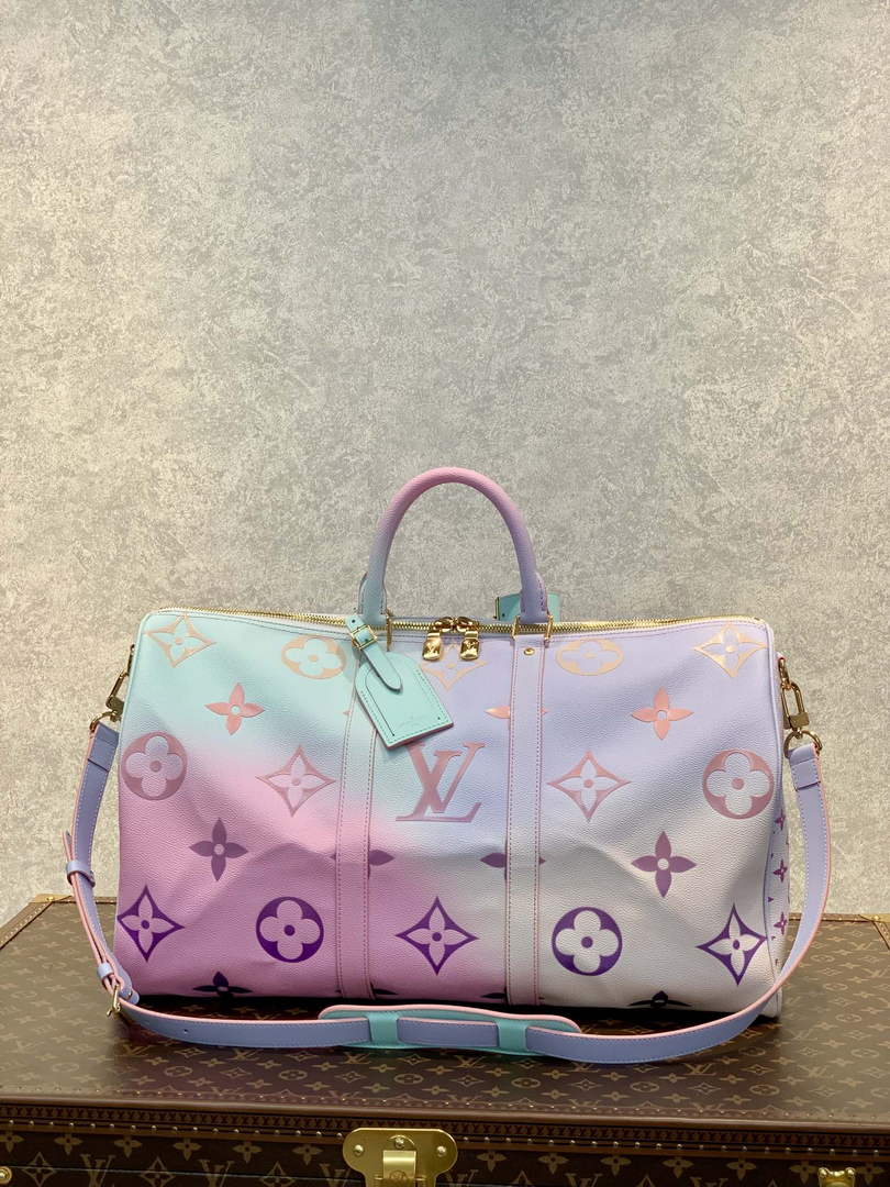 LV M59943 Louis Vuitton Keepall Bandouliere 45 Travel Bag