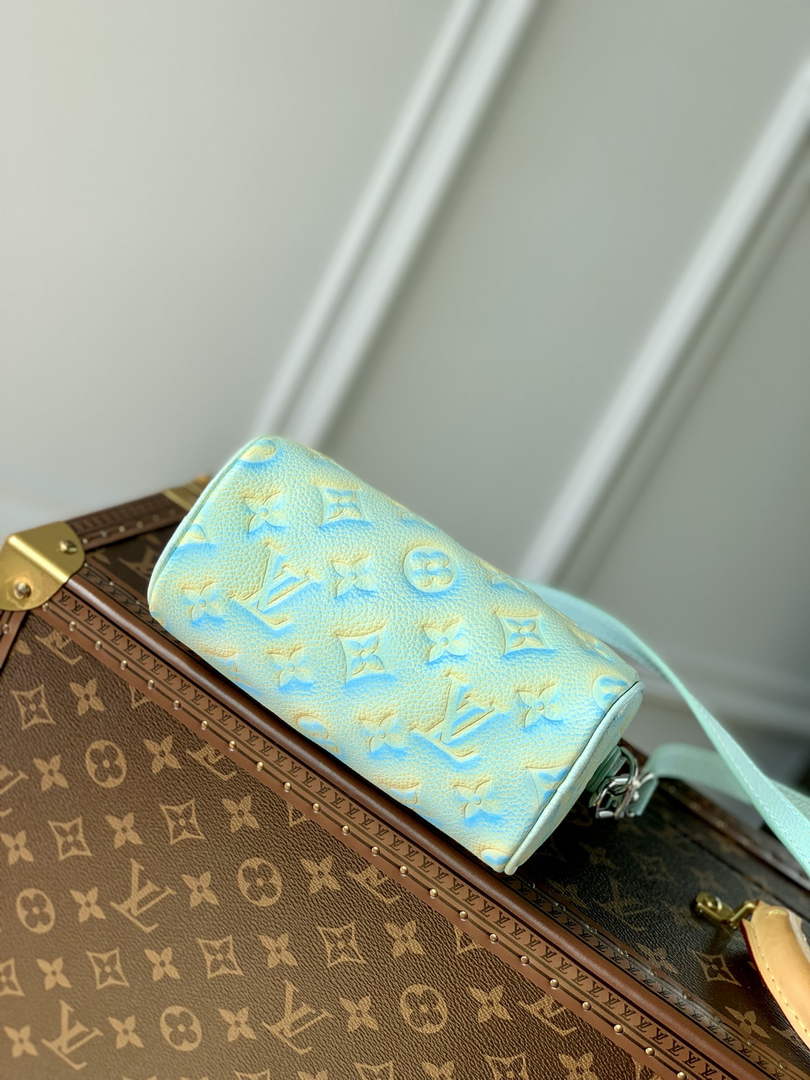 LV M81625 Louis Vuitton Nano Speedy Green - Default Title - View 4