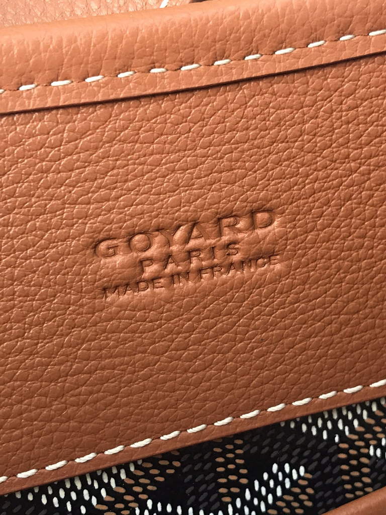 Goyard Musette bag, Goyardine Canvas Brown