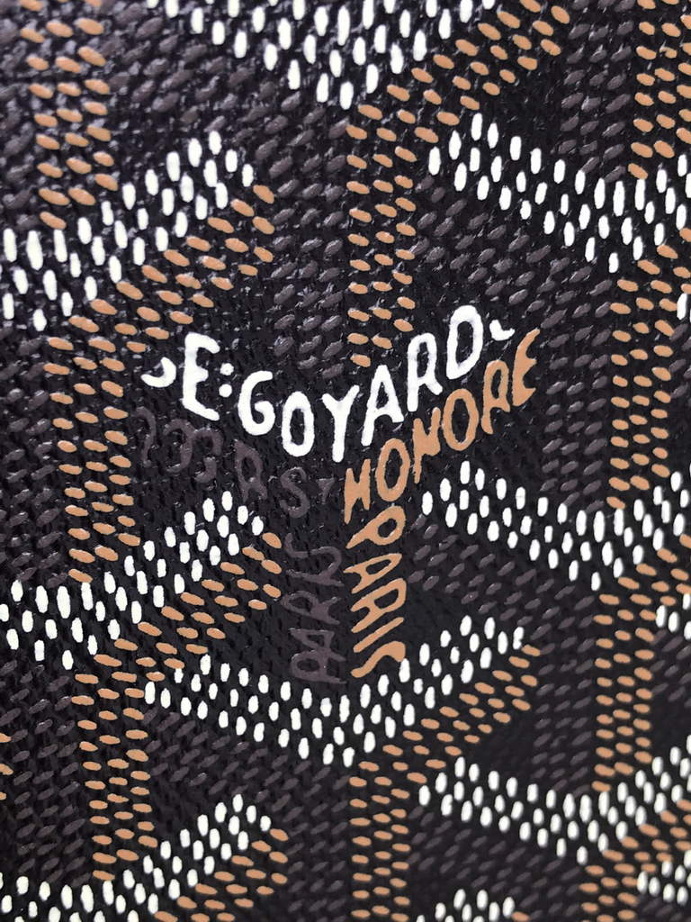 Goyard Musette bag, Goyardine Canvas Black