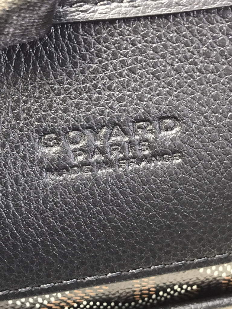 Goyard Musette bag, Goyardine Canvas Black