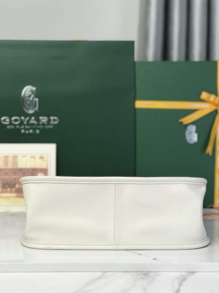 Goyard Musette bag, Goyardine Canvas White