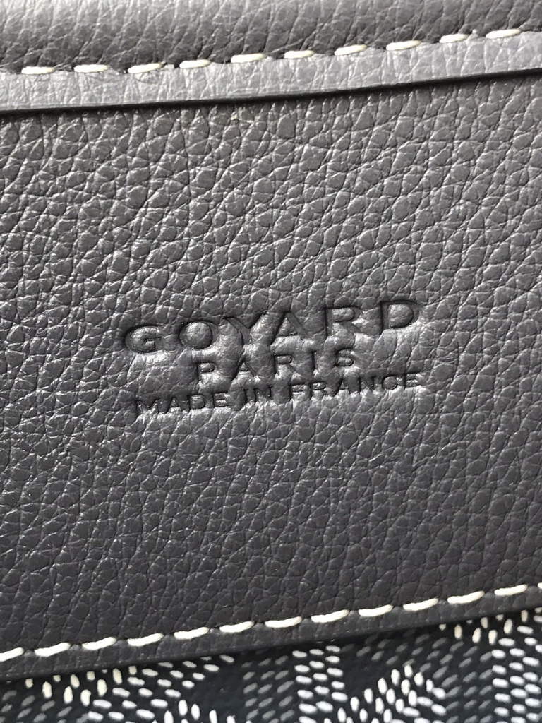 Goyard Musette bag, Goyardine Canvas Gray