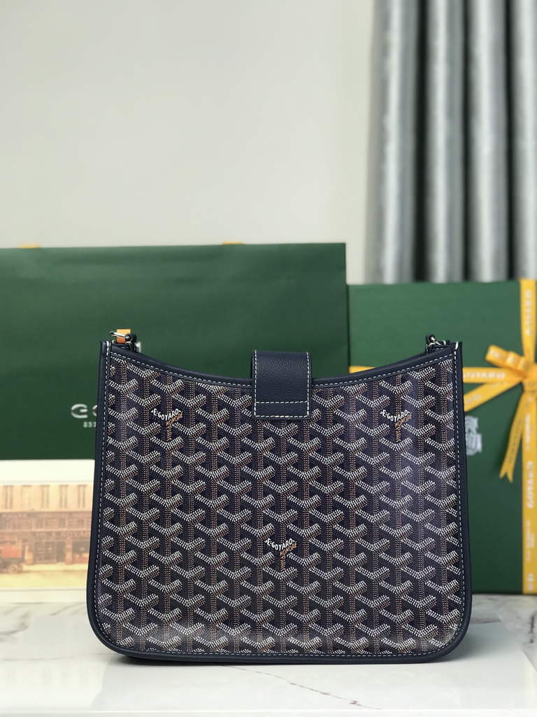 Goyard Musette bag, Goyardine Canvas Black