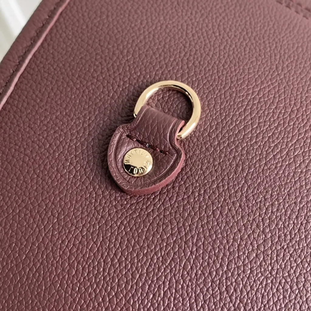 Louis Vuitton Neverfull Inside Out MM Bag, M25663 Monogram Red Coated canvas