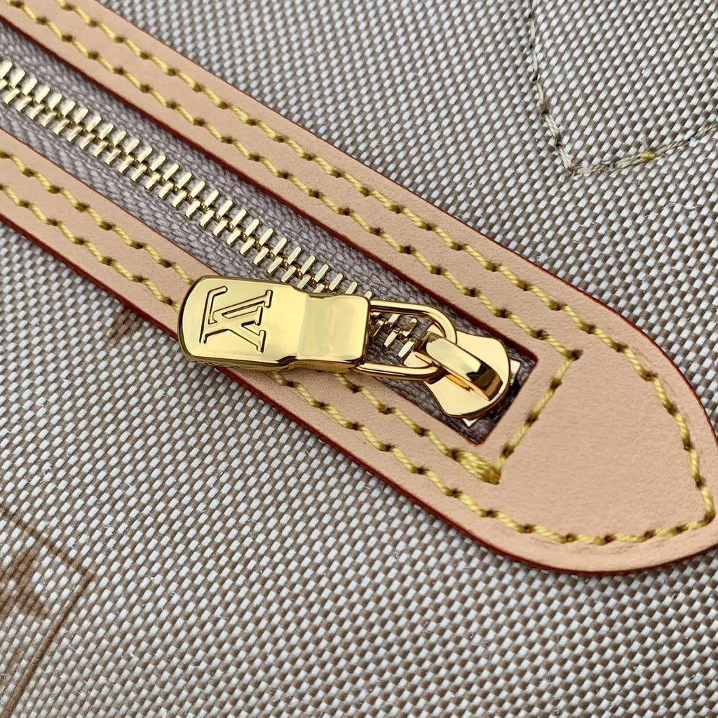 Louis Vuitton Neverfull MM Bag, M2A381 Monogram Emblème Peuplier