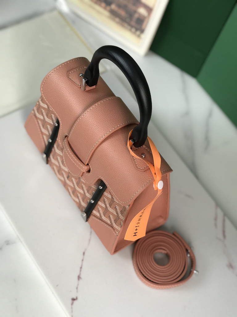 Goyard Saïgon Souple Mini Bag GY020192 Pink Leather