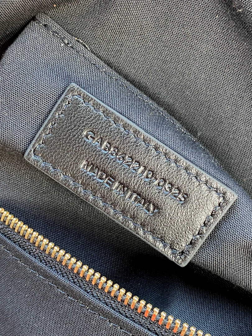 Saint Laurent 862210 YSL AMALIA hobo in Suede Tan - Default Title - View 10