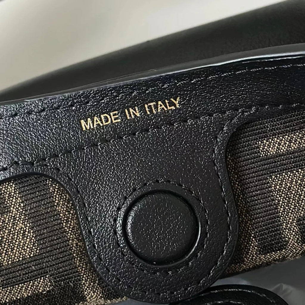 Small Fendi Spy Bag, 8BR838 calfskin black